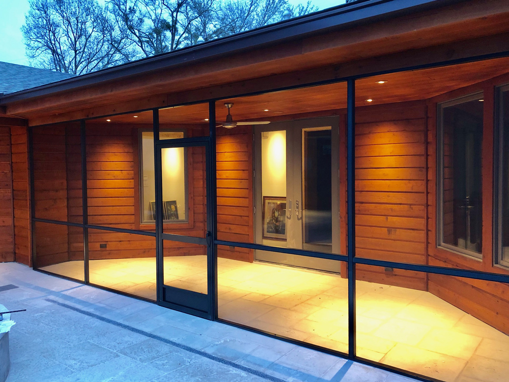 Screen Wall Installation Screened In Porch Systems |