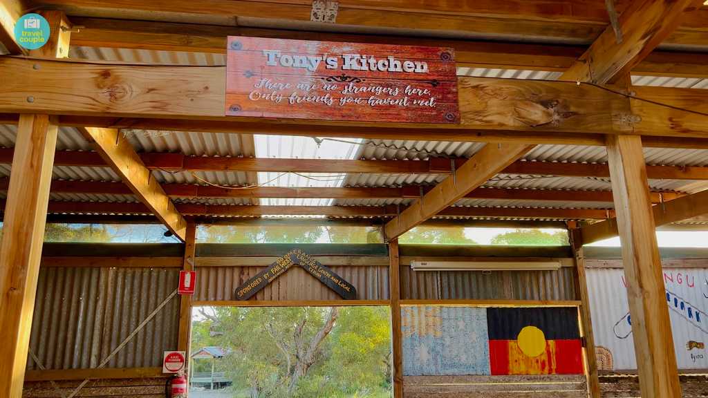 Kitchen of Coodlie Park Campsite