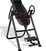 image Health Gear ITM45 Adjustable Heat  Massage Inversion Table - Heavy Duty up to 300 lbs Black