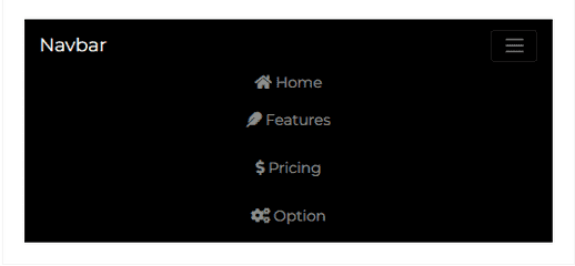 Navbar Component for React Bootstrap 5