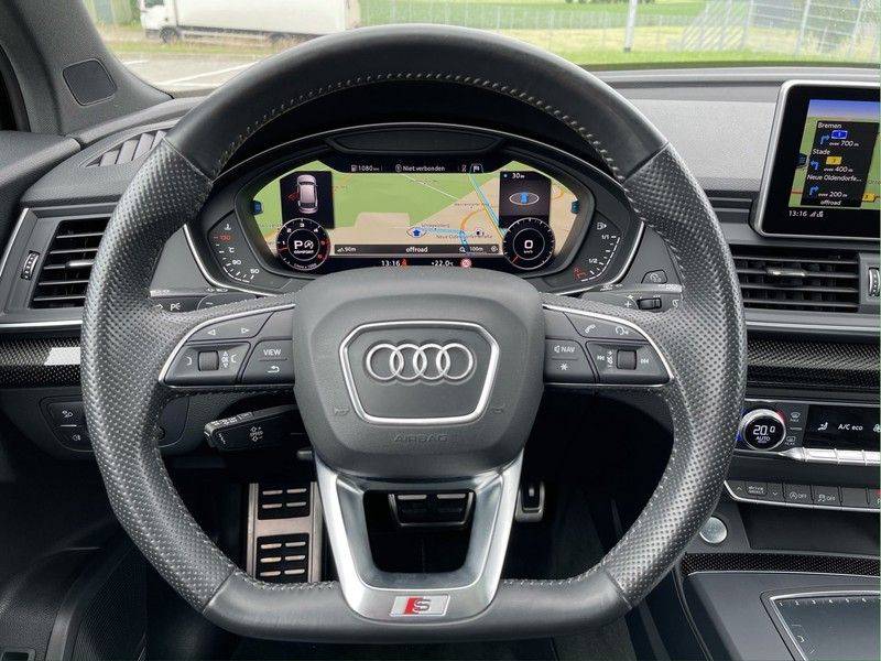 Audi Q5 3.0TDI 286pk Quattro S-Line Black Edition Pano Carbon B&O Keyless Camera 20-Inch Trekhaak afbeelding 17