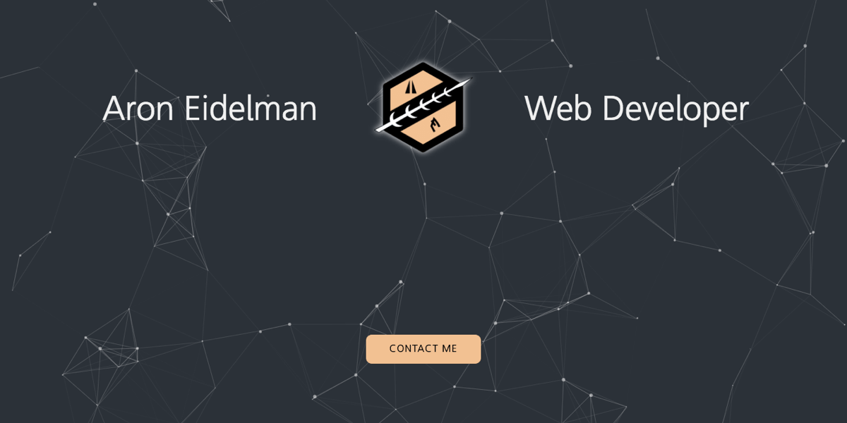 Aron Eidelman's Portfolio Project