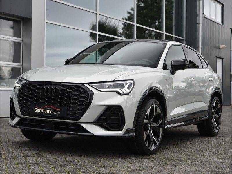 Audi Q3 Sportback 40TFSI Quattro S-Line Black Optic M-LED Pano Virtual 20-Inch 360Camera Tausilver! afbeelding 5