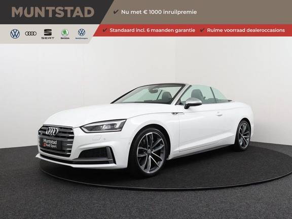 Audi S5 Cabriolet 3.0 TFSI S5 quattro | 354 PK | S-Line | B&O Sound | Assistentie City-Parking | S-Sportstoelen | Virtual Cockpit | Keyless-entry | Massage-Stoelen |