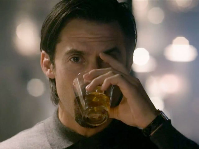 Jack Pearson from This Is Us drinking alcohol