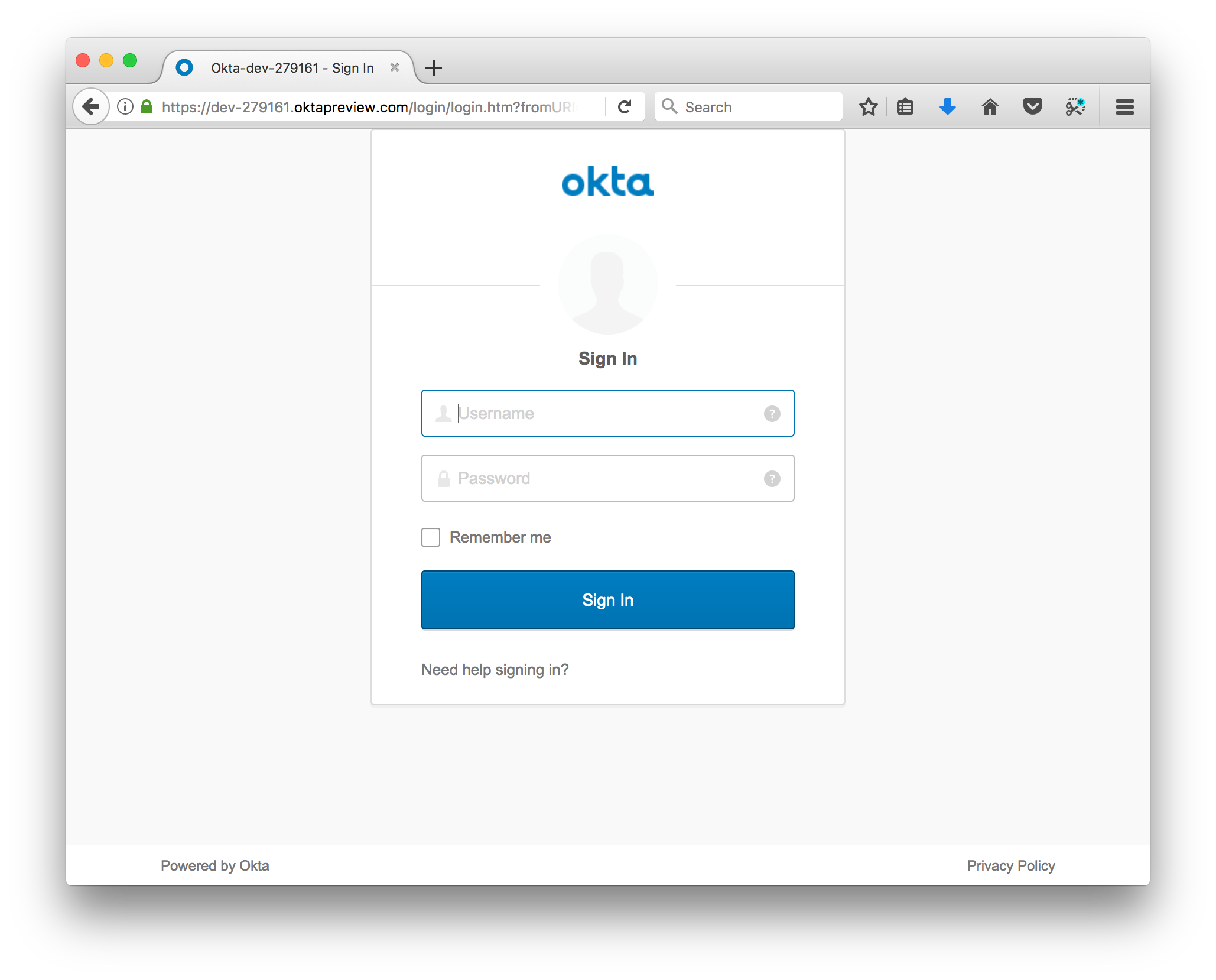Add Single Sign On To Your Spring Boot Web App In 15 Minutes Okta 