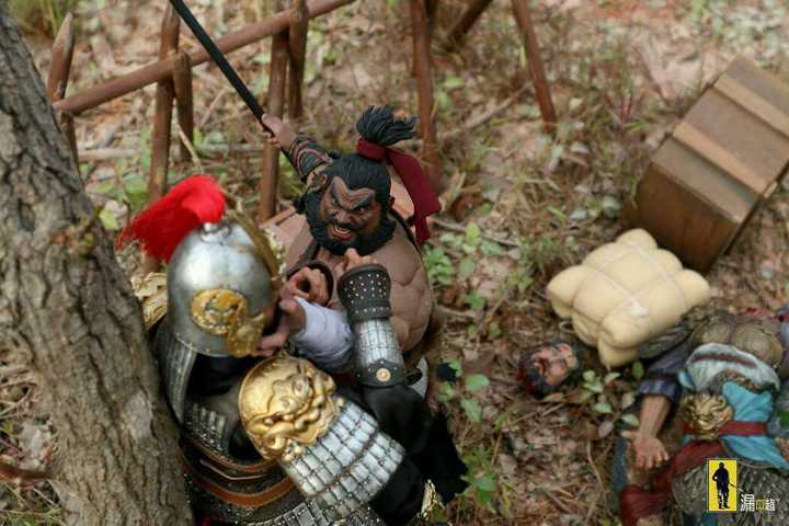 Inflames Toys Three Kingdoms Zhang Yide Bloody Version Outdoor