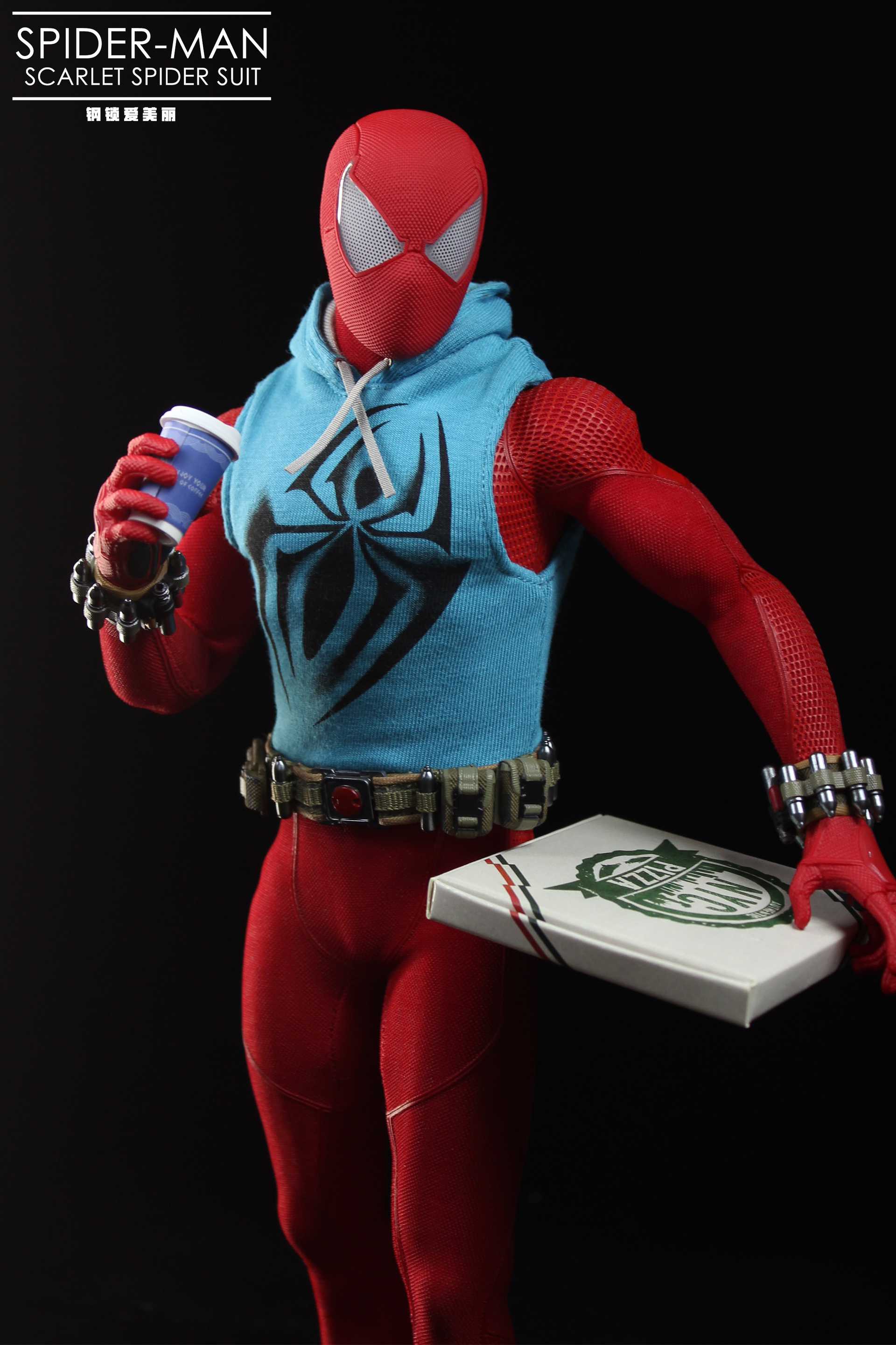 Spider-Man Video Game Masterpiece Scarlet Spider Suit