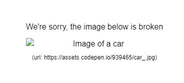 Styling Broken Images