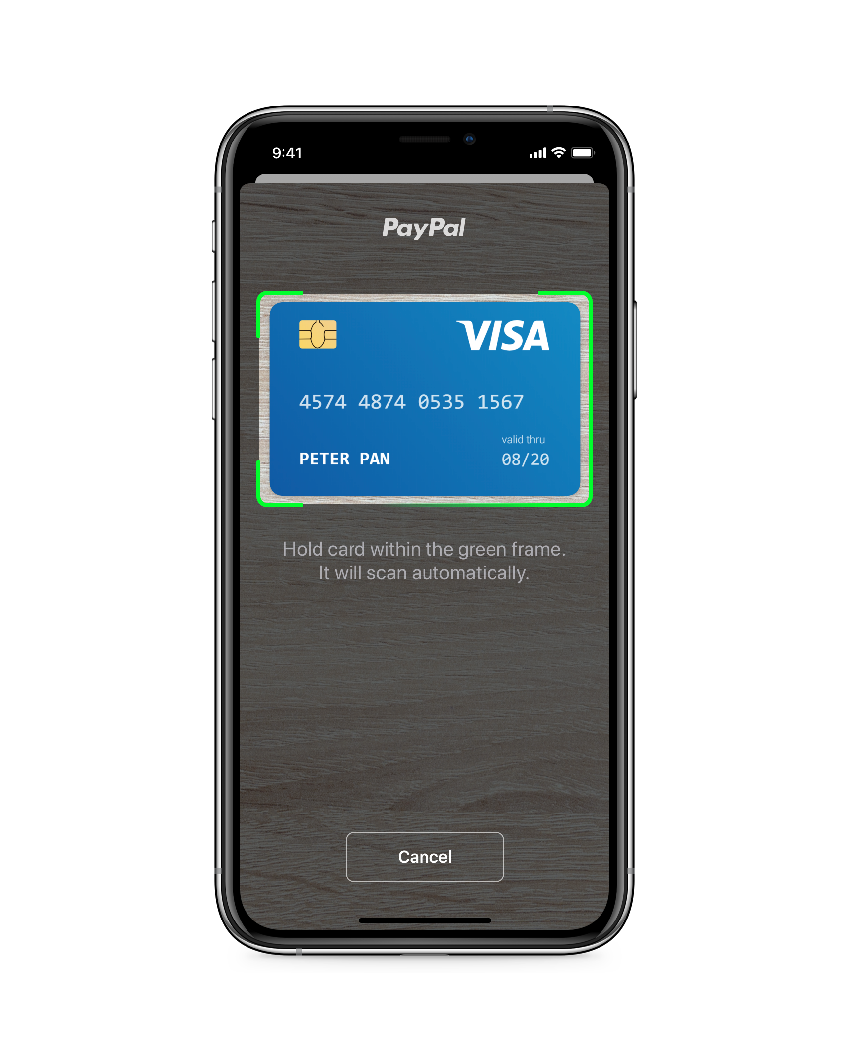 Braintree - Drop-In Card Scanning