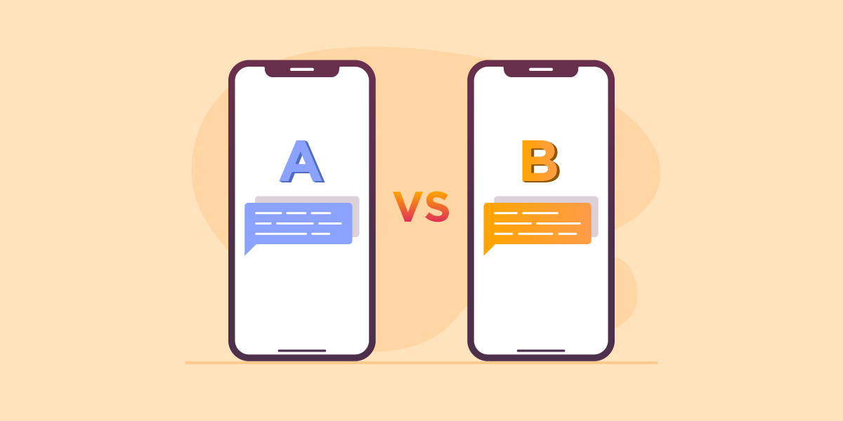 Improve SMS marketing with A/B testing