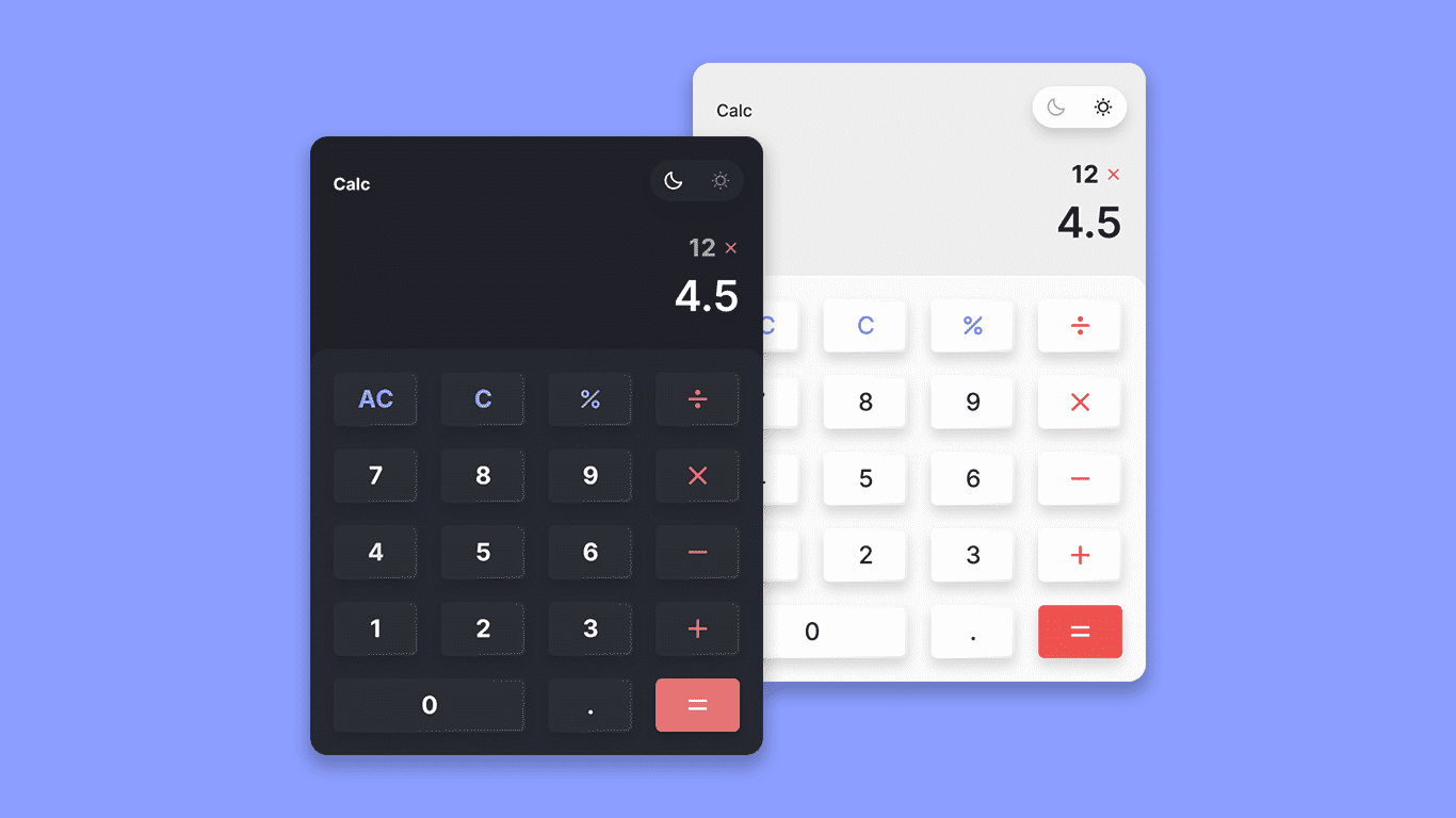 Calculator App | BigsonDev - bigsondev.com