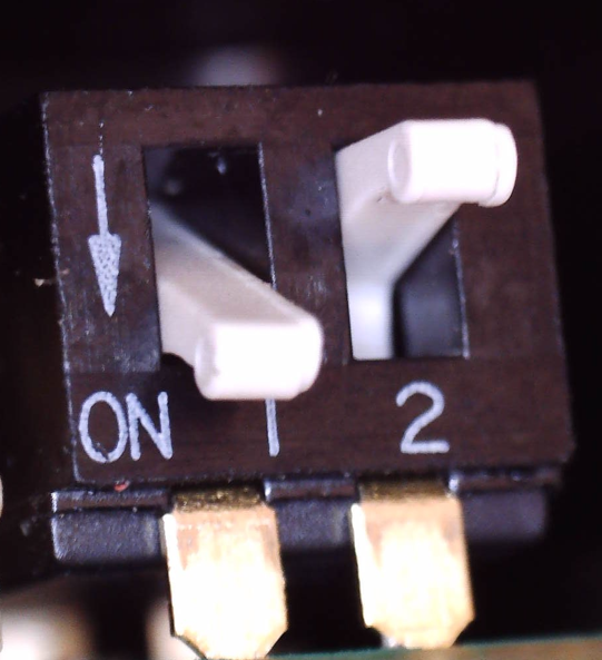 Orthus Dip Switch Position 2