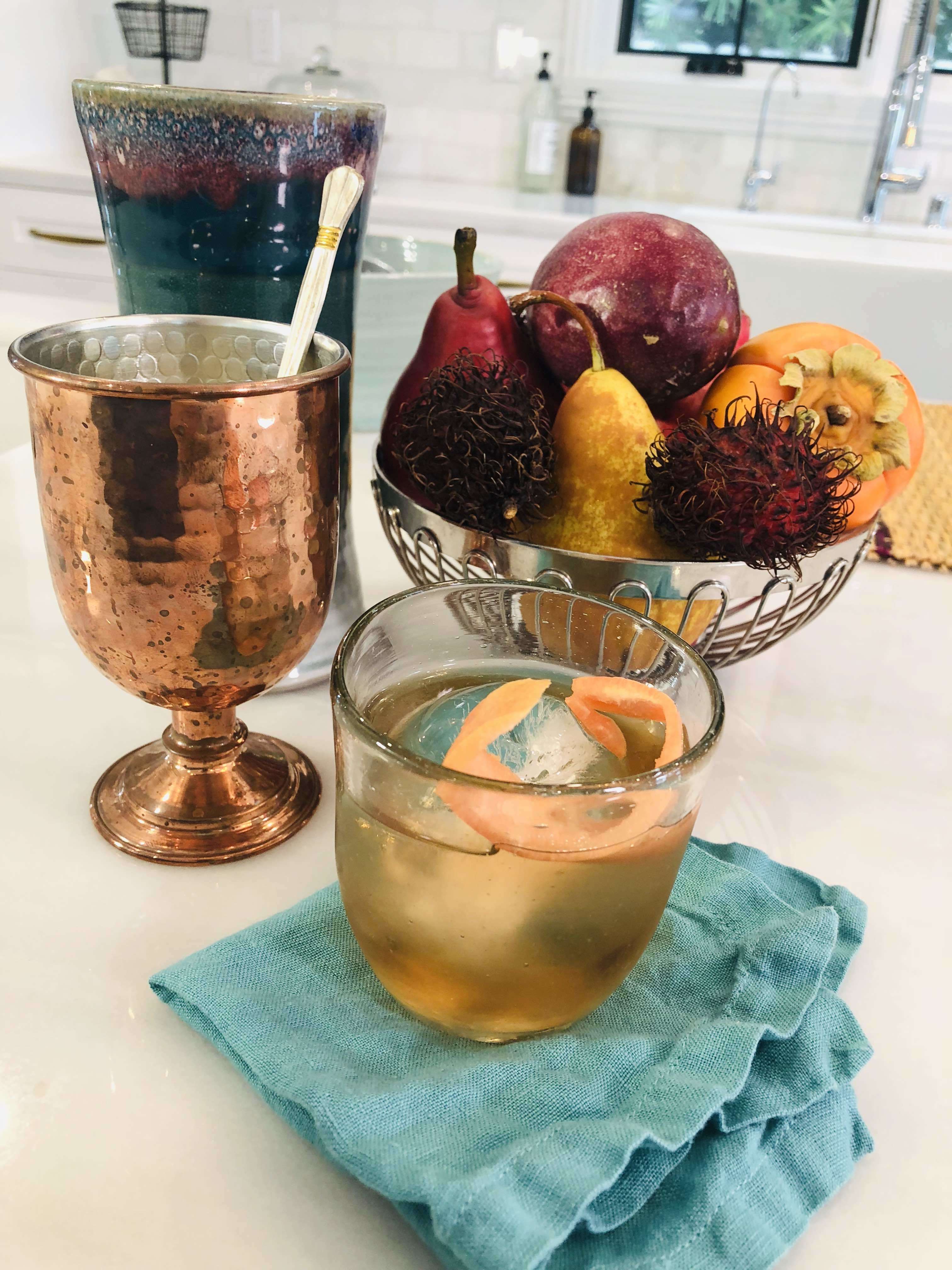 Mixology Cocktail Wfruit Bowl