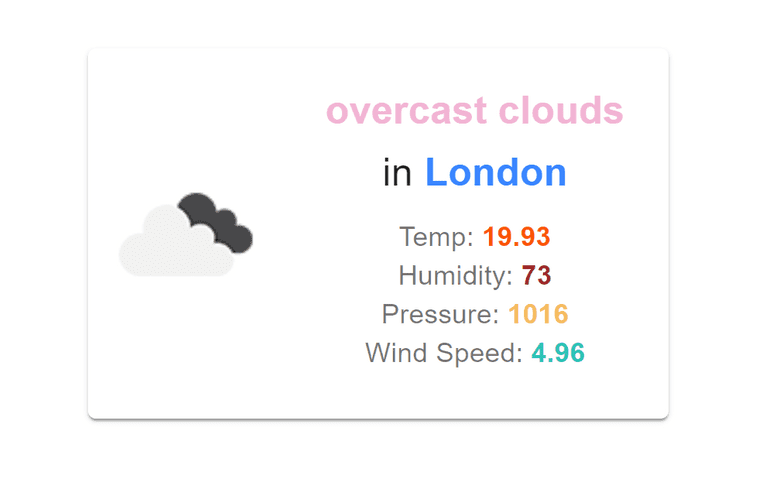 Weather Page