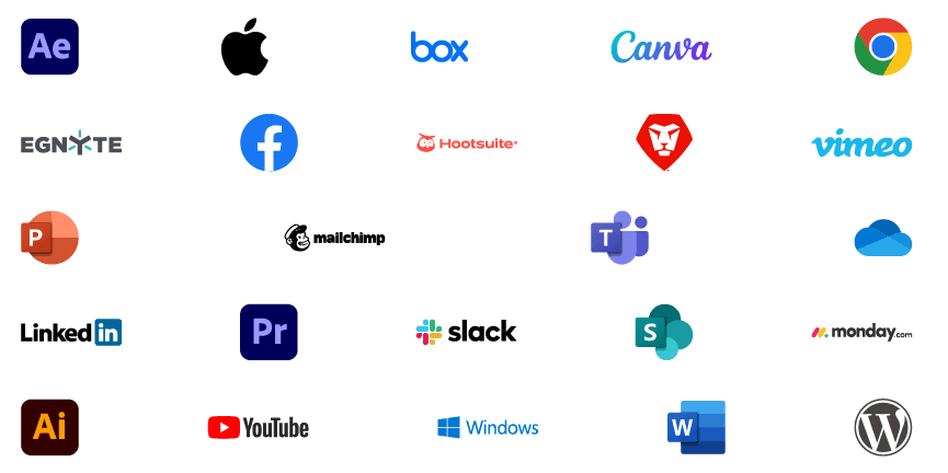 logo collection of Canto integrations