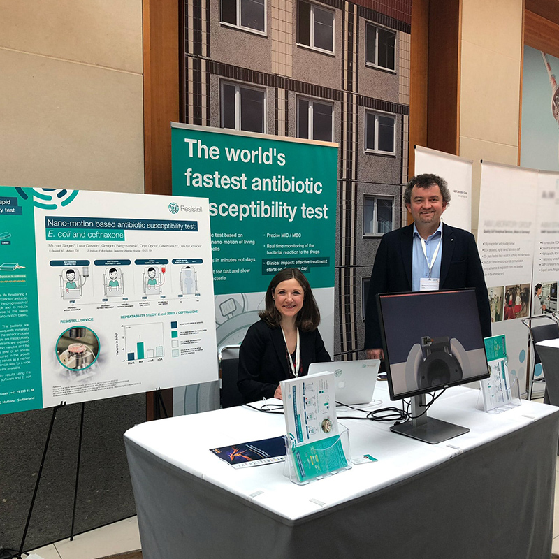 Resistell presented the science behind the rapid AST method during the AMR Berlin 2019 conference