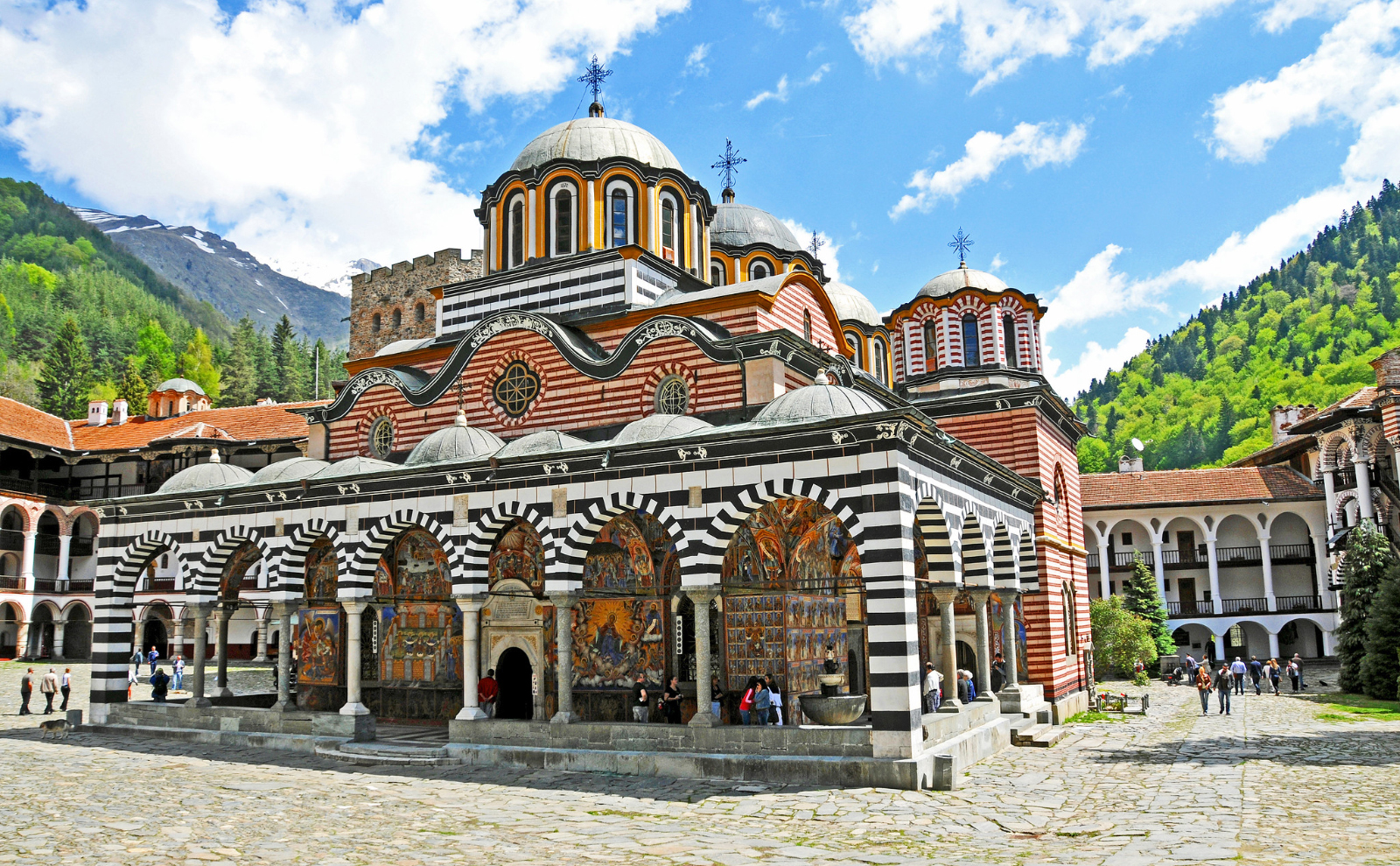rila monastery in bulgaria