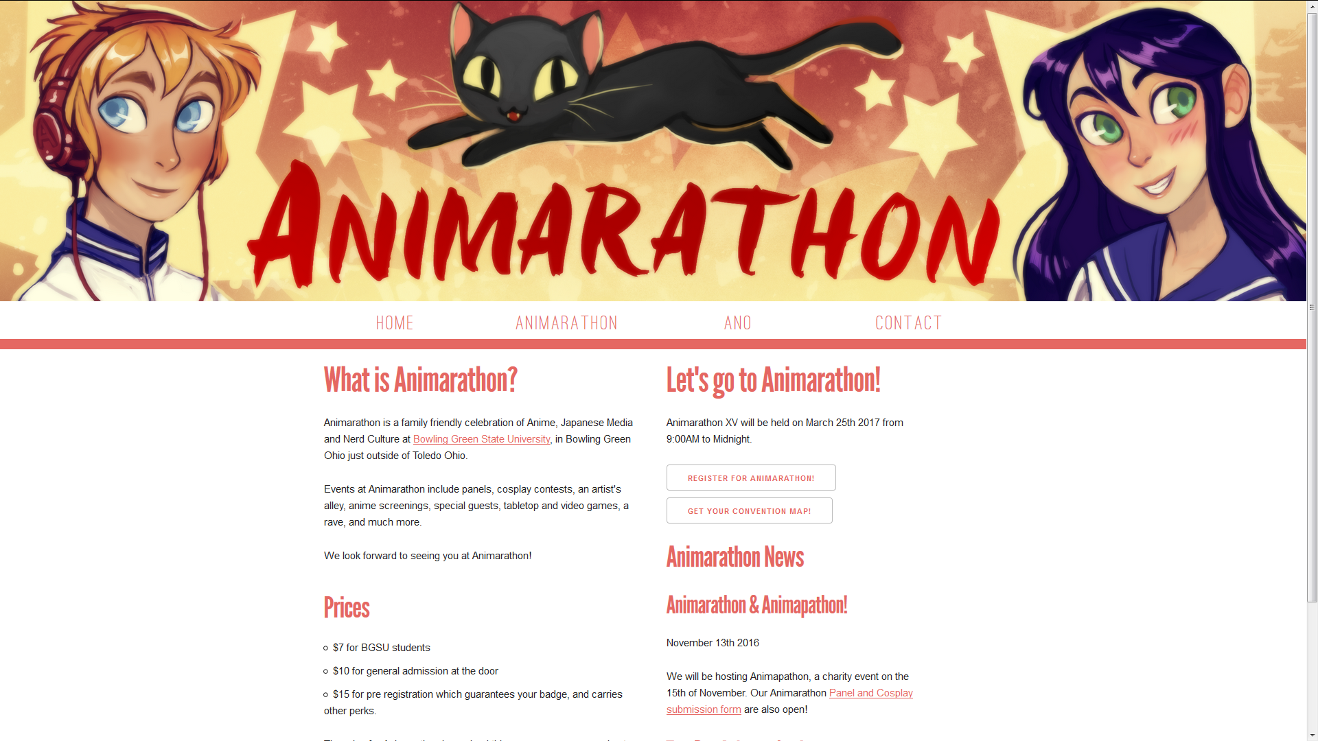 The Animarathon Website.