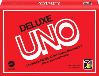 Uno Deluxe (50th Anniversary Reissue) Cards