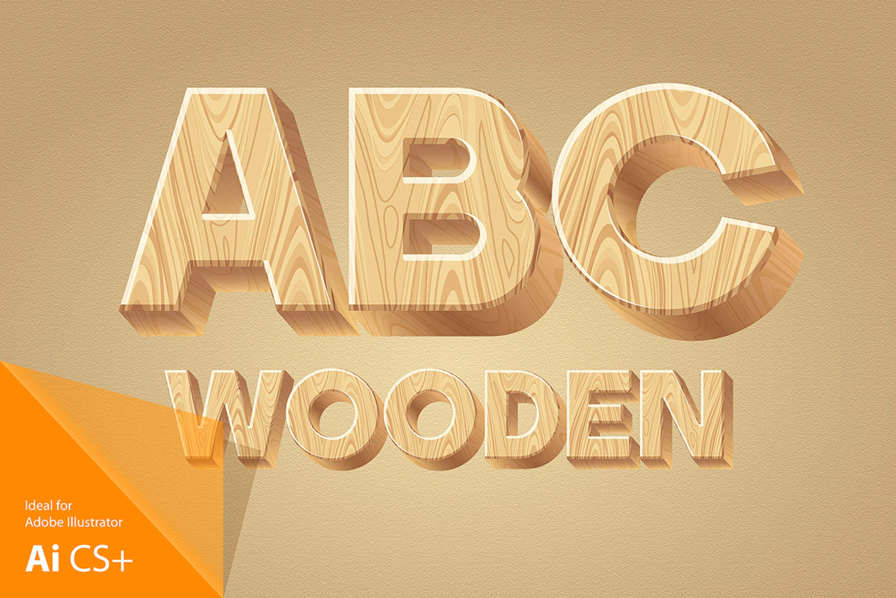 Wooden Alphabet images/1-3D-wood-typography_1.jpg