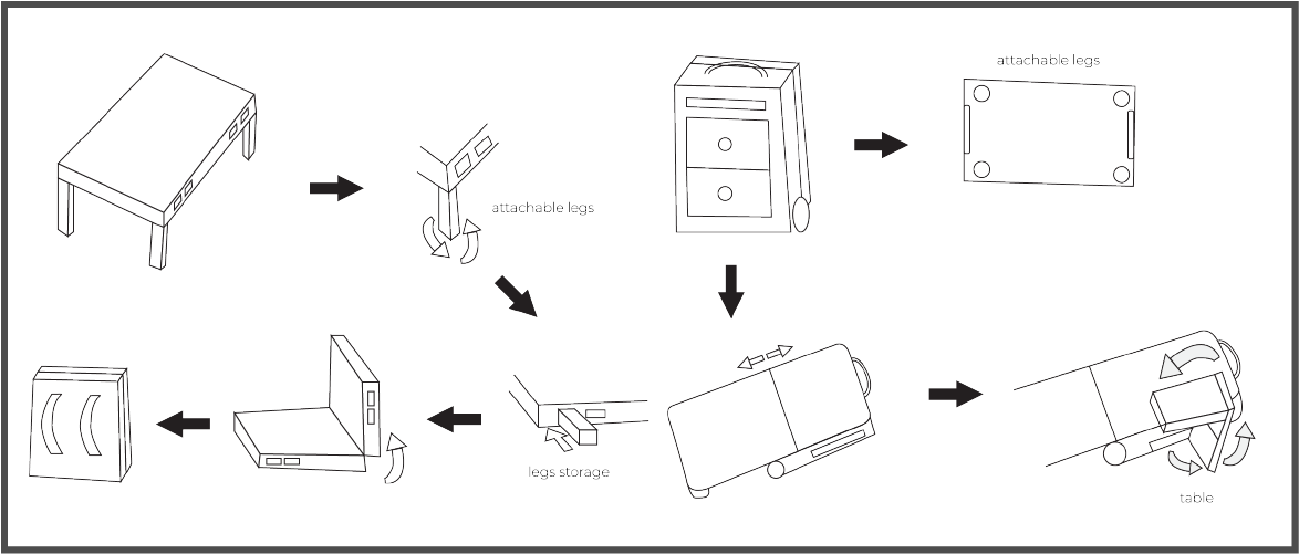 Transform Furniture Sketches