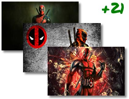 Deadpool Comics theme pack