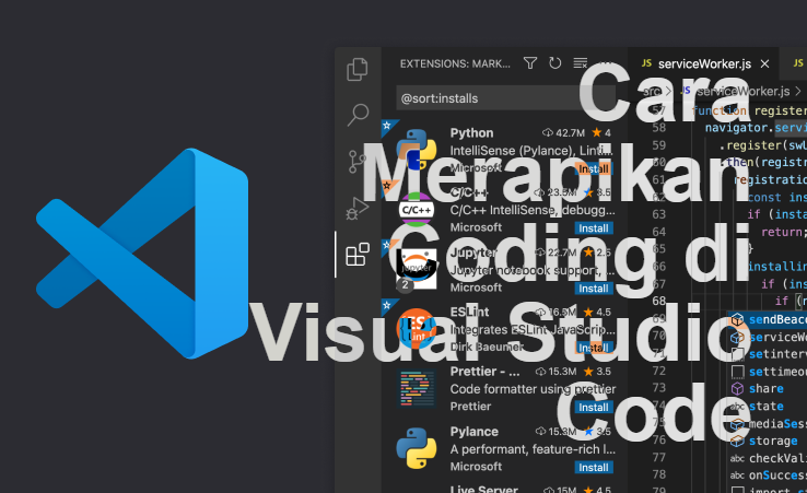 Cara Merapikan Coding di Visual Studio Code