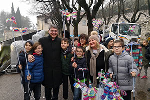 LE FARFALLE DEI BAMBINI AL BASTIONE DI SAN MARCO