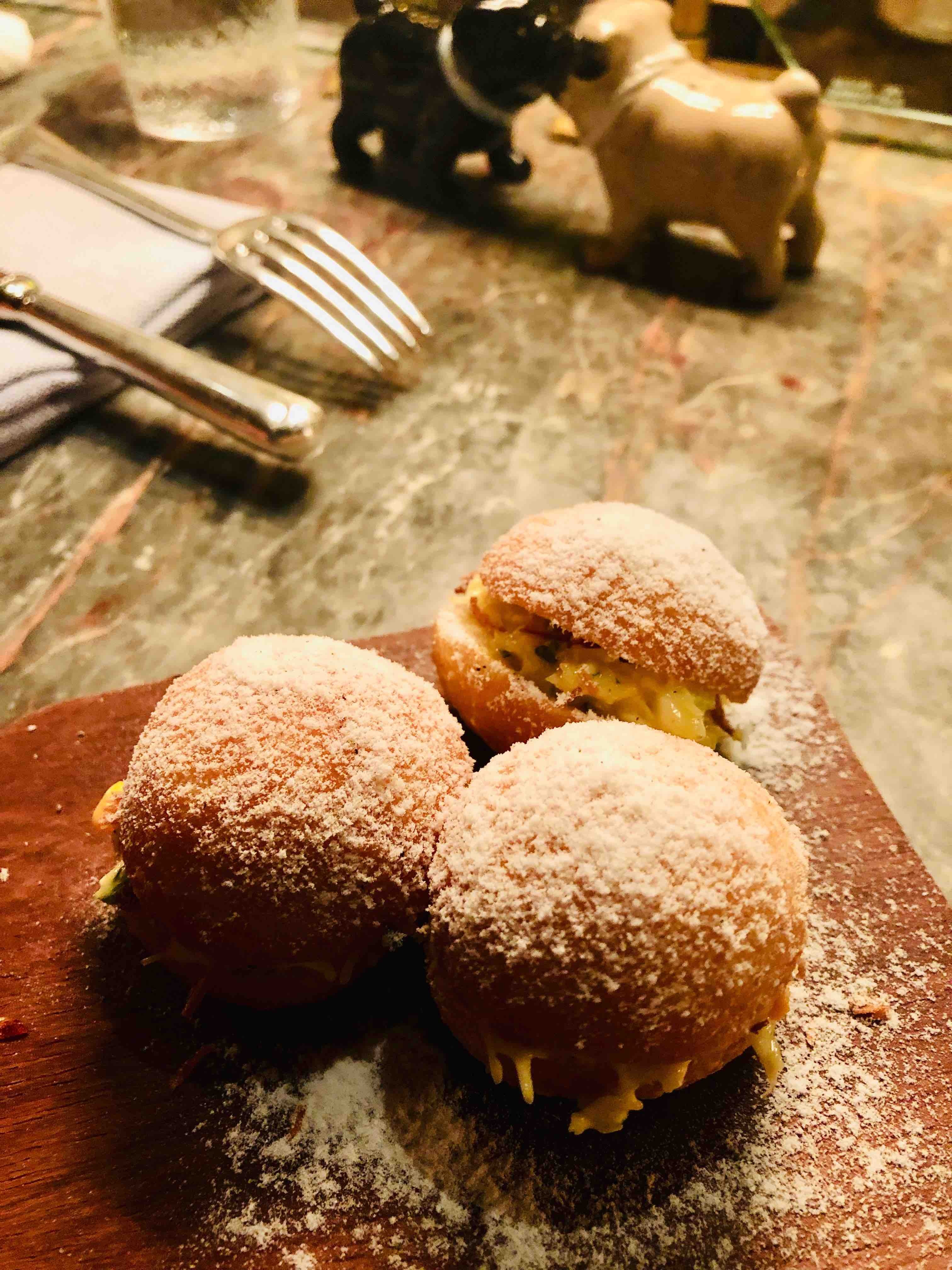London Chiltern House Crab Donuts