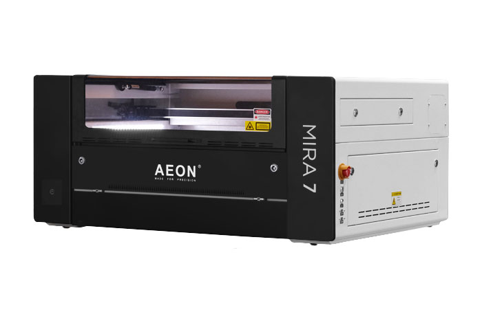 Aeon Mira 7 laser front angled view