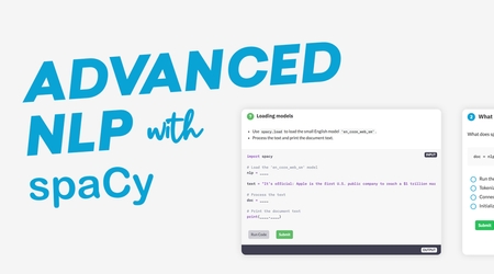 Advanced NLP with spaCy