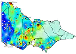 Variations and controls on lithospheric thermal regimes in Southeast Australia
