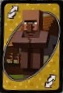 Minecraft Yellow Uno Reverse Card