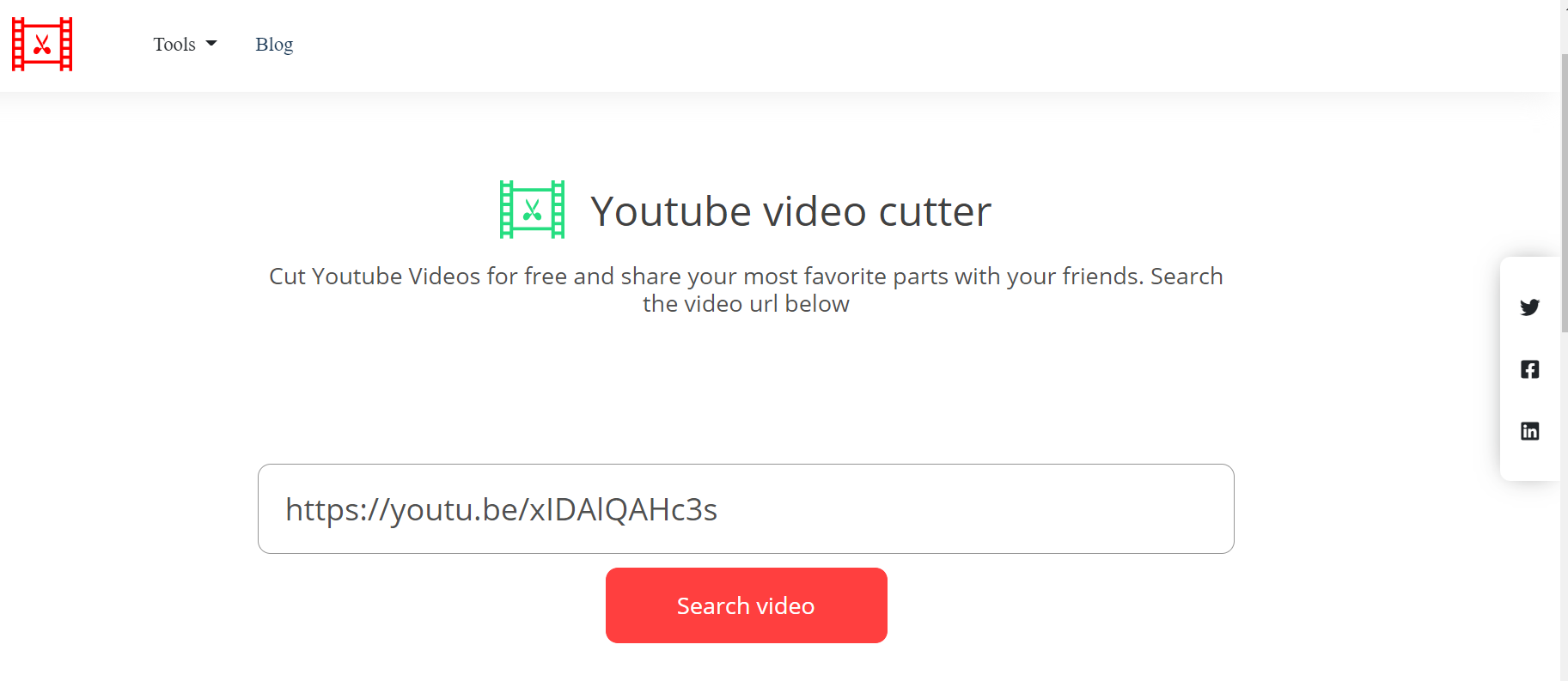 youtube video cutter