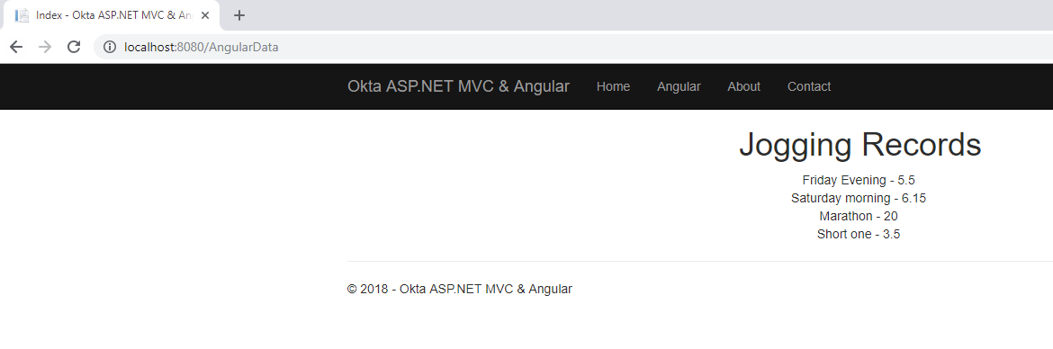 Build A Basic Website With Asp Net Mvc And Angular Okta Developer Images, Photos, Reviews