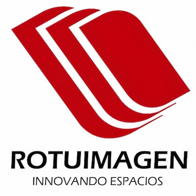 Rotuimagen logo, innovando espacios