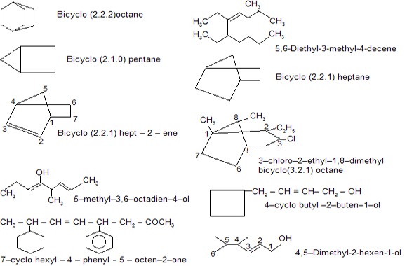 Common Names Gneva System 7 Naming Bicyclic Compounds KnowledgeBin