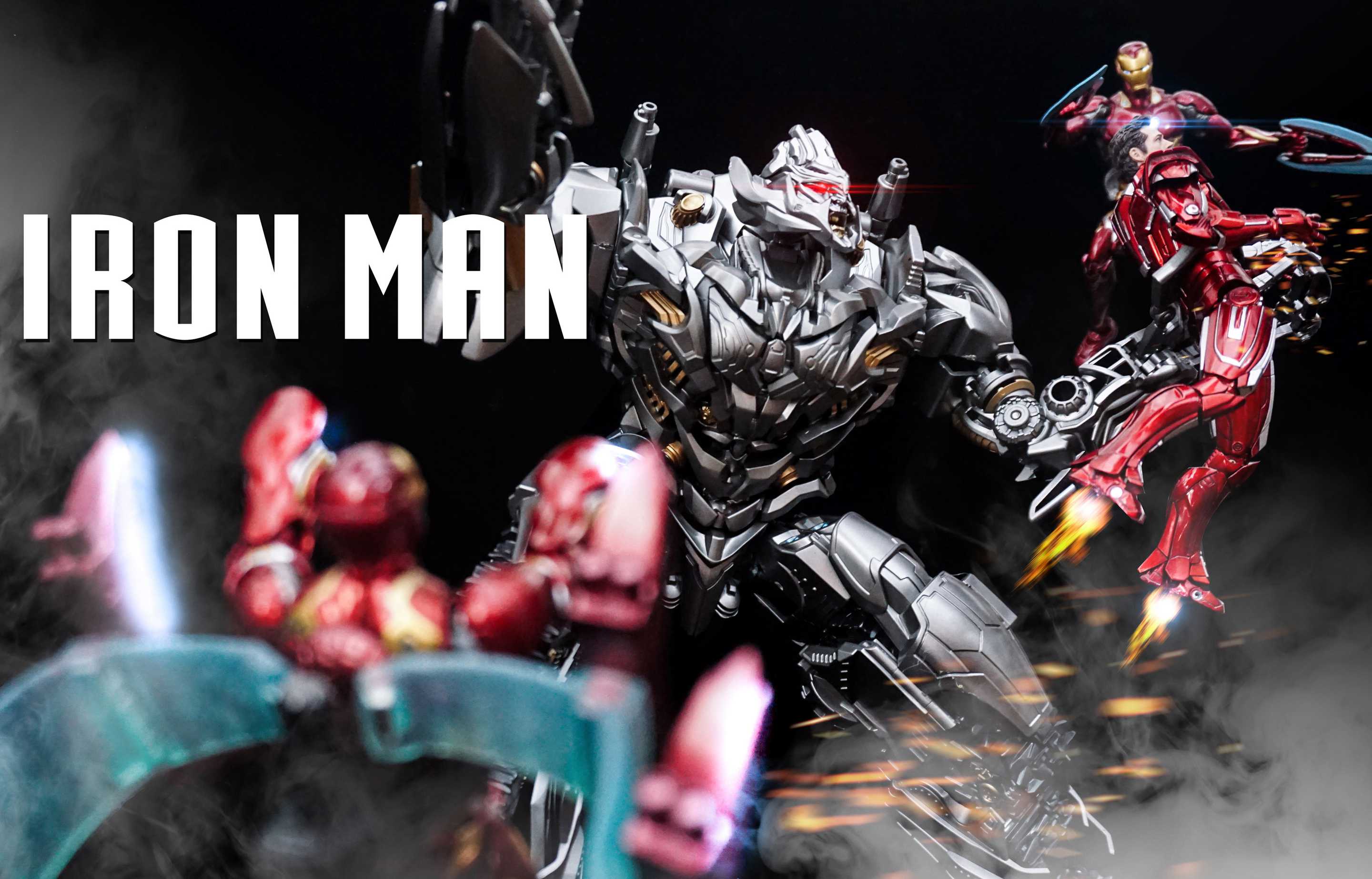 Megatron VS Iron Man Legion