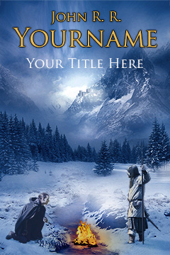 Sample cover for High or Epic Fantasy novel.