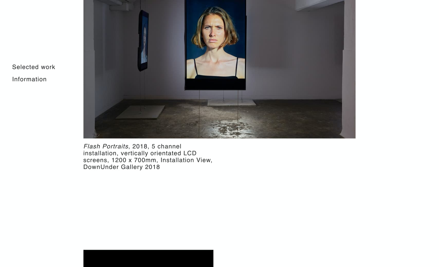 Orson Heidrich artist website documentation screenshot