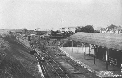 丹戎巴葛火车站，1940年代