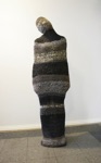 Anna-Maria Saar, Estonia. ”Brides kidnapping bag” 2013. Woolen yarn, height 170cm Anna-Maria Saar, Estonia. ”Brides kidnapping bag” 2013. Woolen yarn, height 170cm