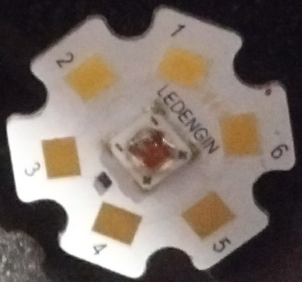 Imaging cytometer LED excitation module.