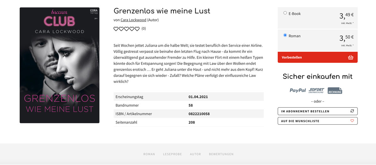 Shop-Design Produktseiten | Latori