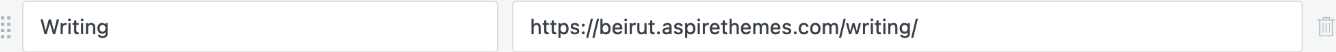 Beirut Ghost Theme Writing Navigation