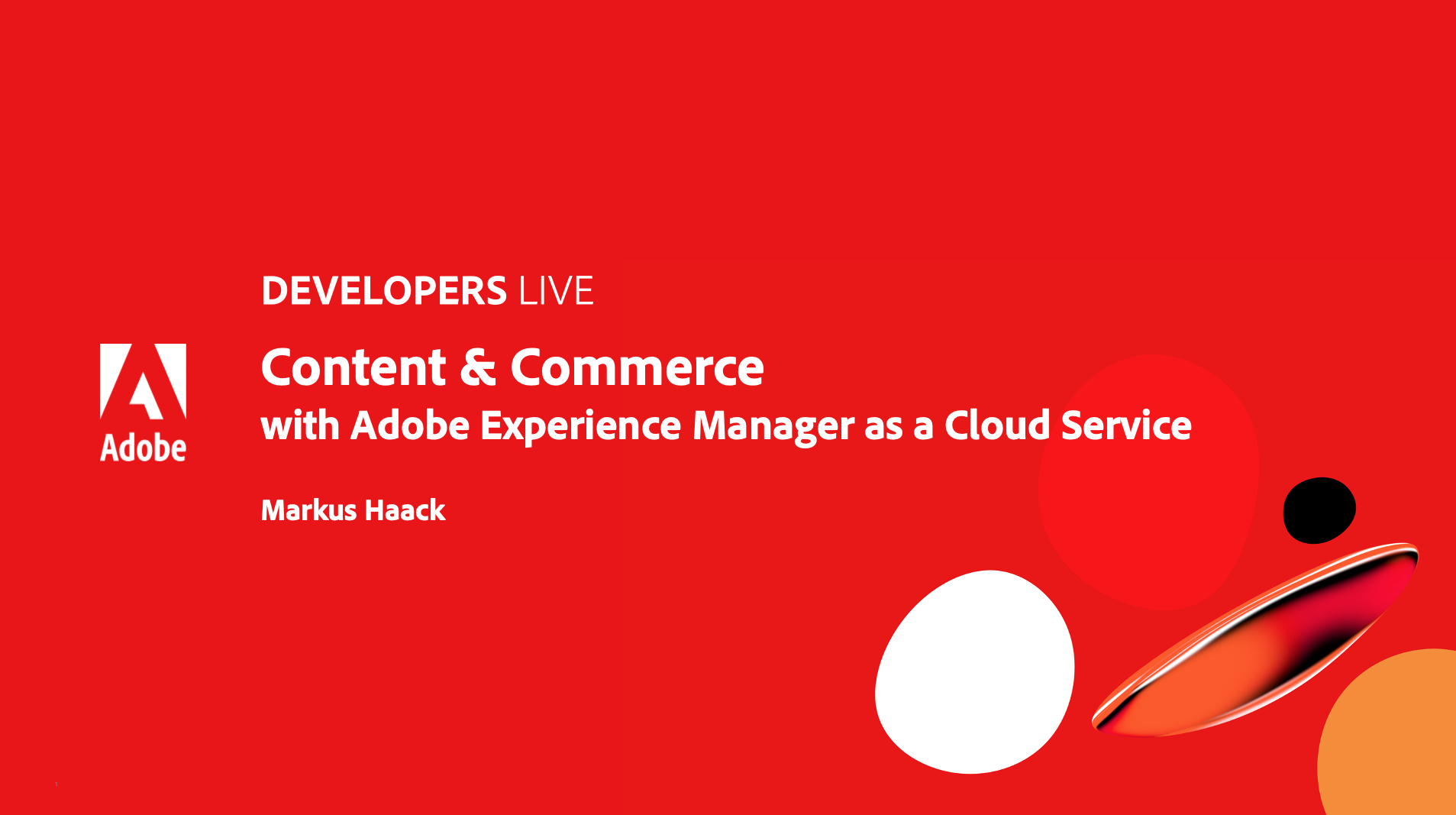 Content and Commerce with Adobe Experience Manager as a Cloud Service