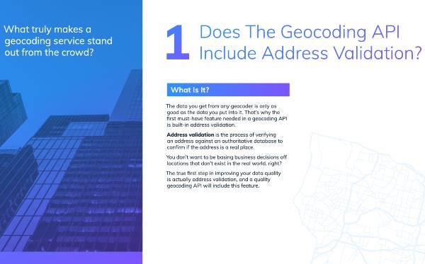 Geocoding API subaddress accuracy and adddress validation