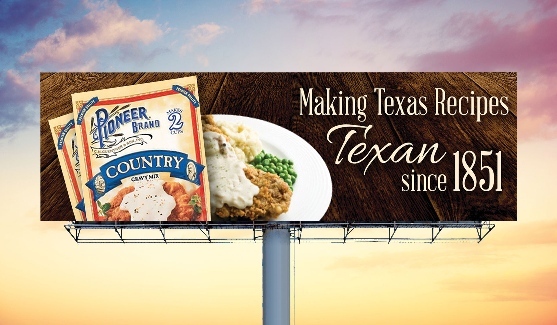 Pioneer Recipes Billboard