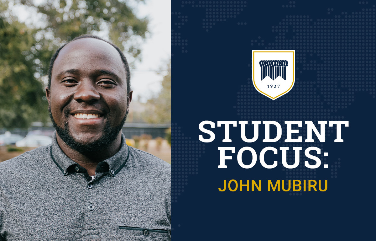 Student Focus: John Mubiru image